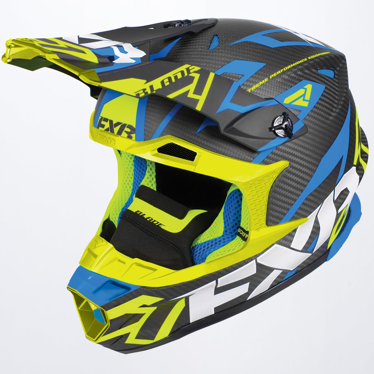 FXR Blade Carbon Vertical Skoterhjälm