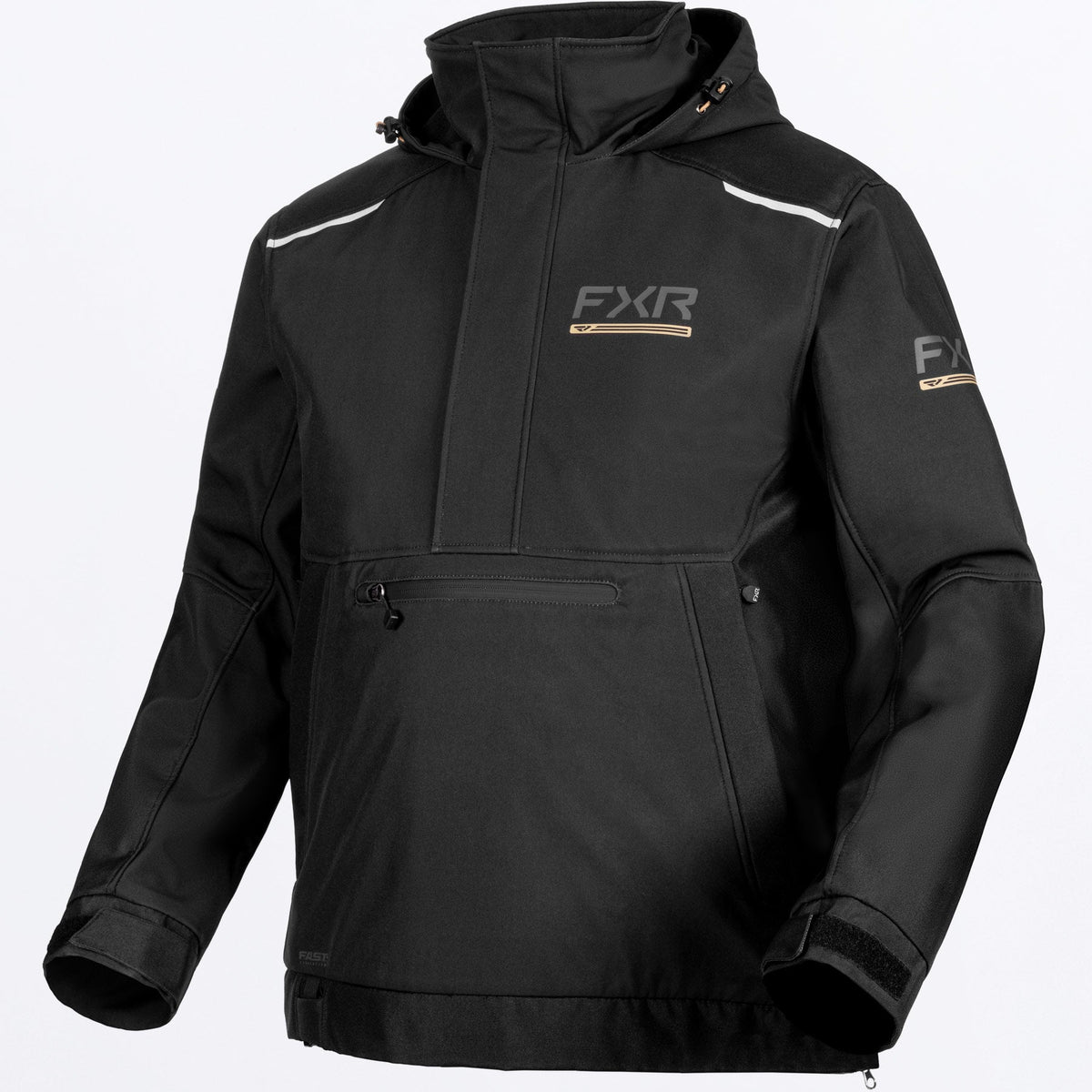 FXR Herr Evolution FX Tech Shell Anorak i svart