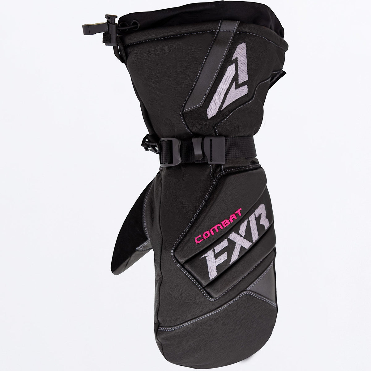 FXR Dam Combat Leather Vantar i svart