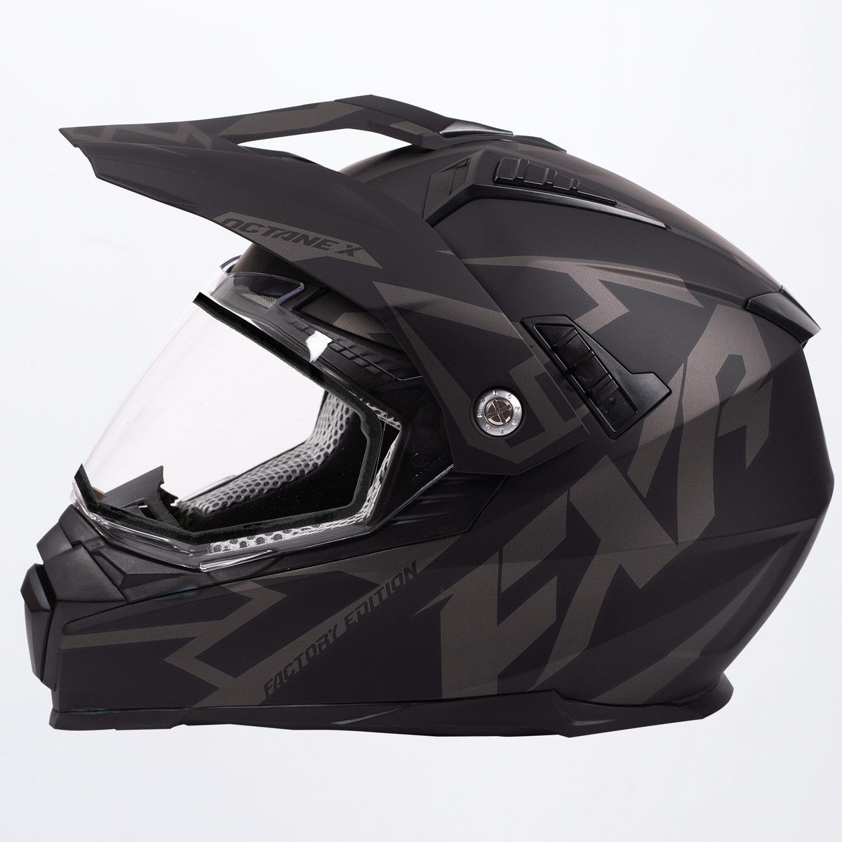 FXR Octane X Deviant Skoterhjälm med Dual Shield
