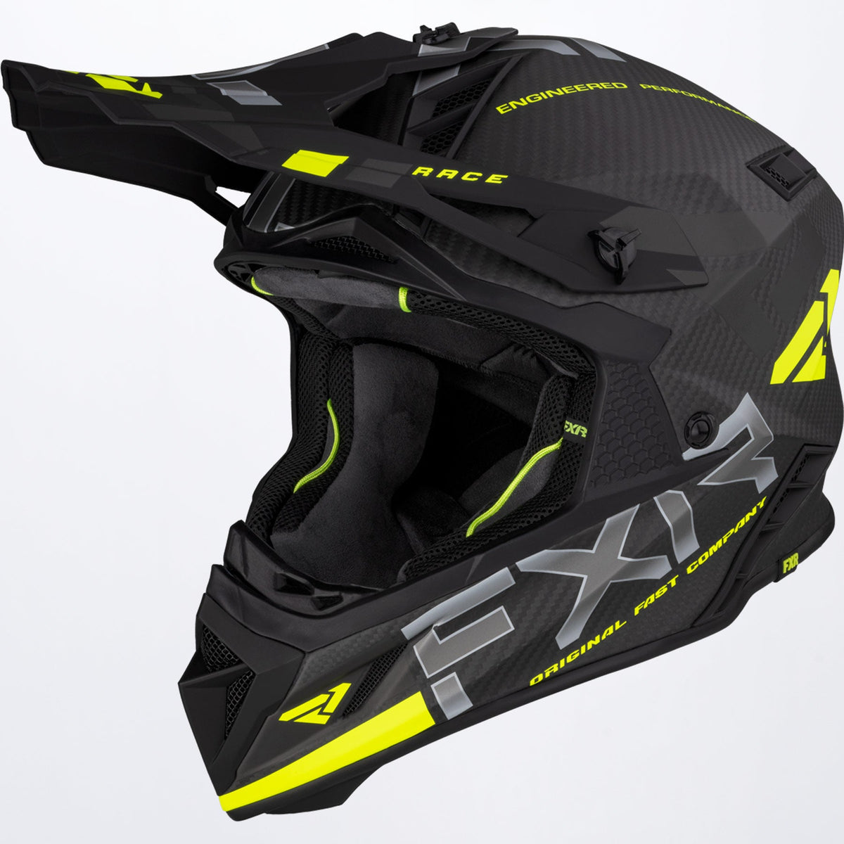 FXR Helium Carbon Skoterhjälm