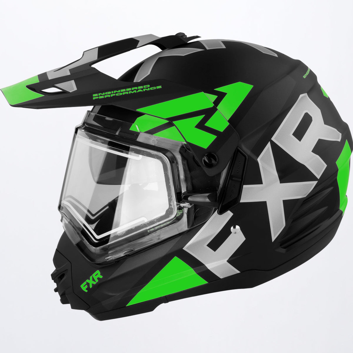 FXR Torque X Evo Skoterhjälm med E-Shield & Sun Shade