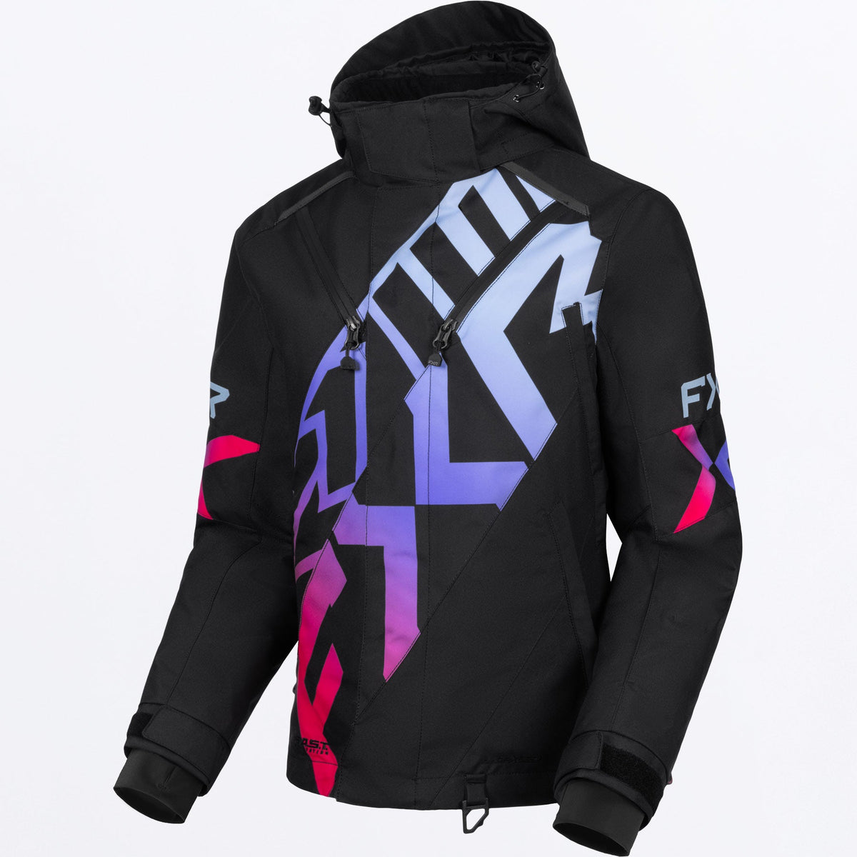 FXR Dam Cold Cross CX Skoterjacka i svart/Twilight
