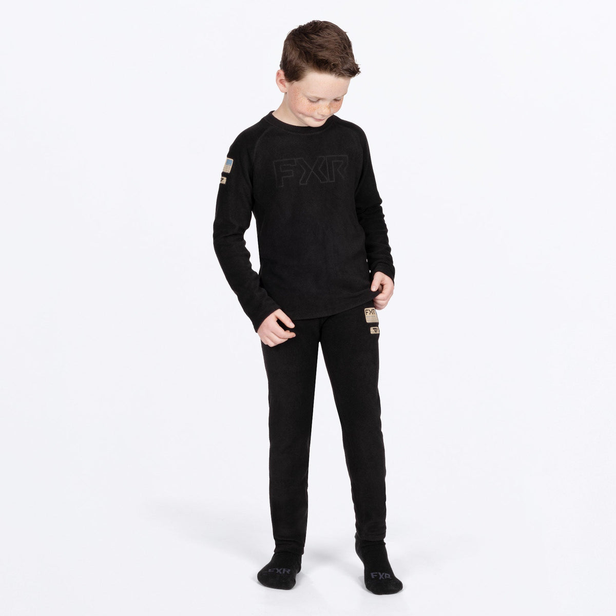 FXR Junior Pyro Thermal Set i svart