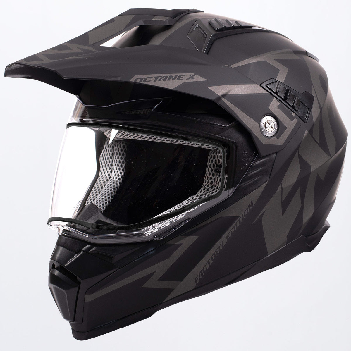 FXR Octane X Deviant Skoterhjälm med Dual Shield