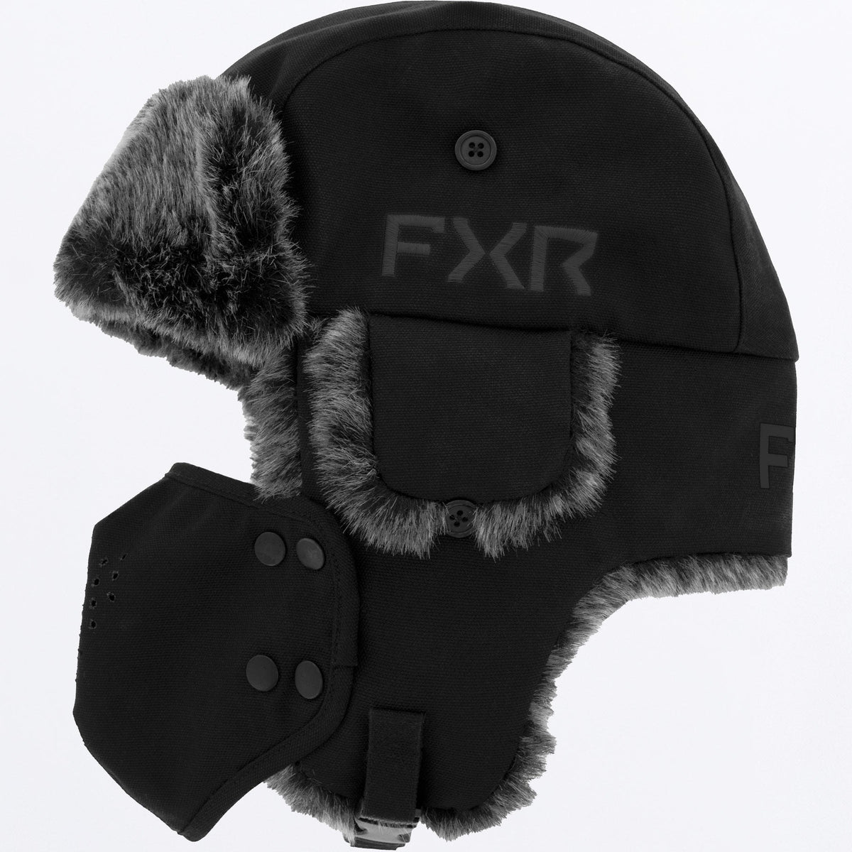 FXR Trapper Hatt i svart