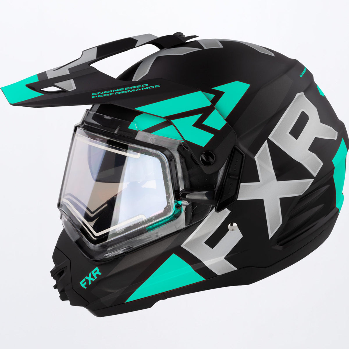 FXR Torque X Evo Skoterhjälm med E-Shield & Sun Shade