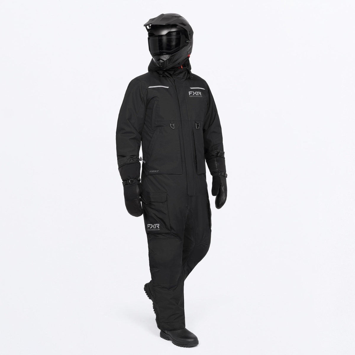 FXR Herr Evolution F.A.S.T. Isolerad Skoteroverall i svart