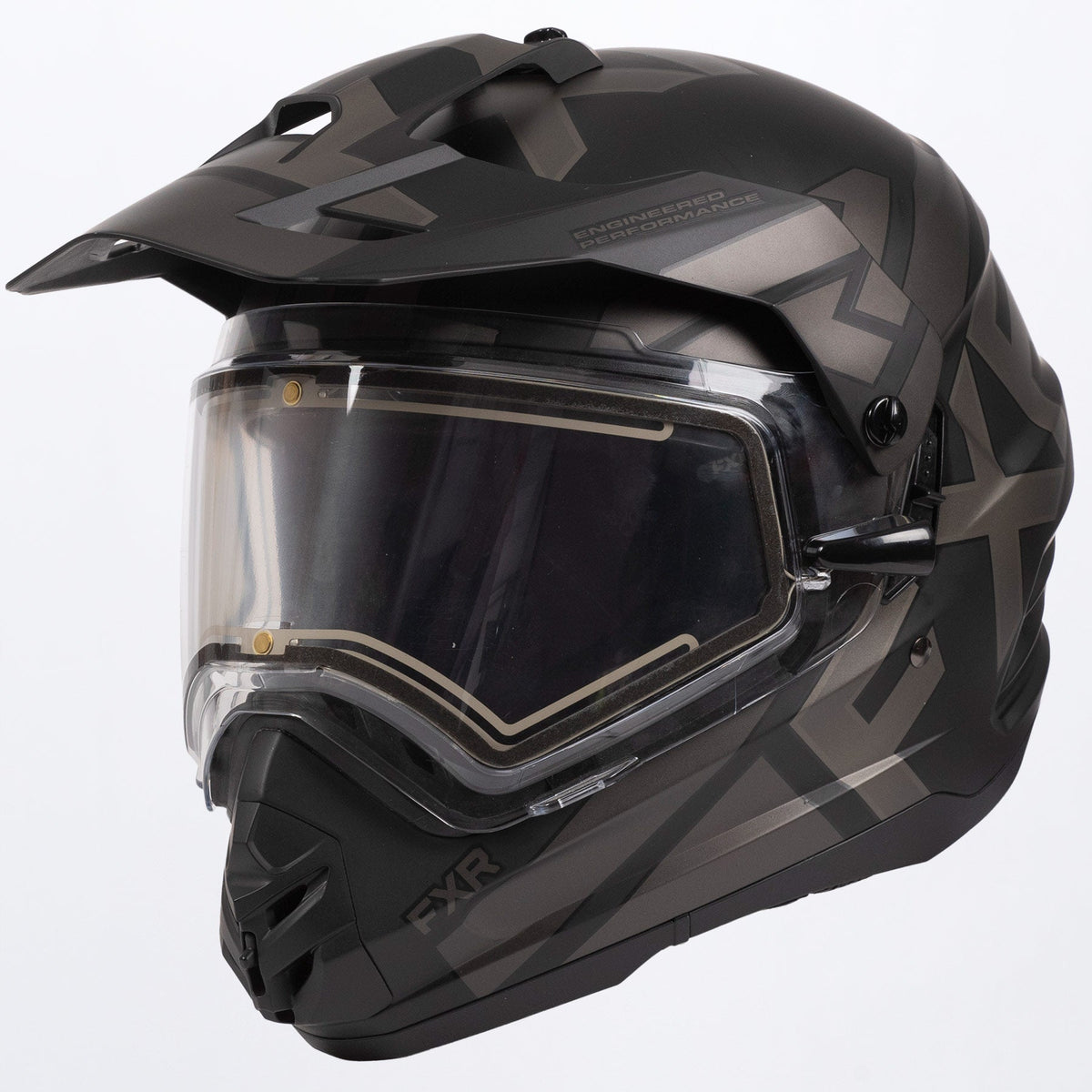 FXR Torque X Evo Skoterhjälm med E-Shield & Sun Shade