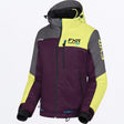 FXR Dam Fresh Skoterjacka i plommon/Muted Vis/Ti