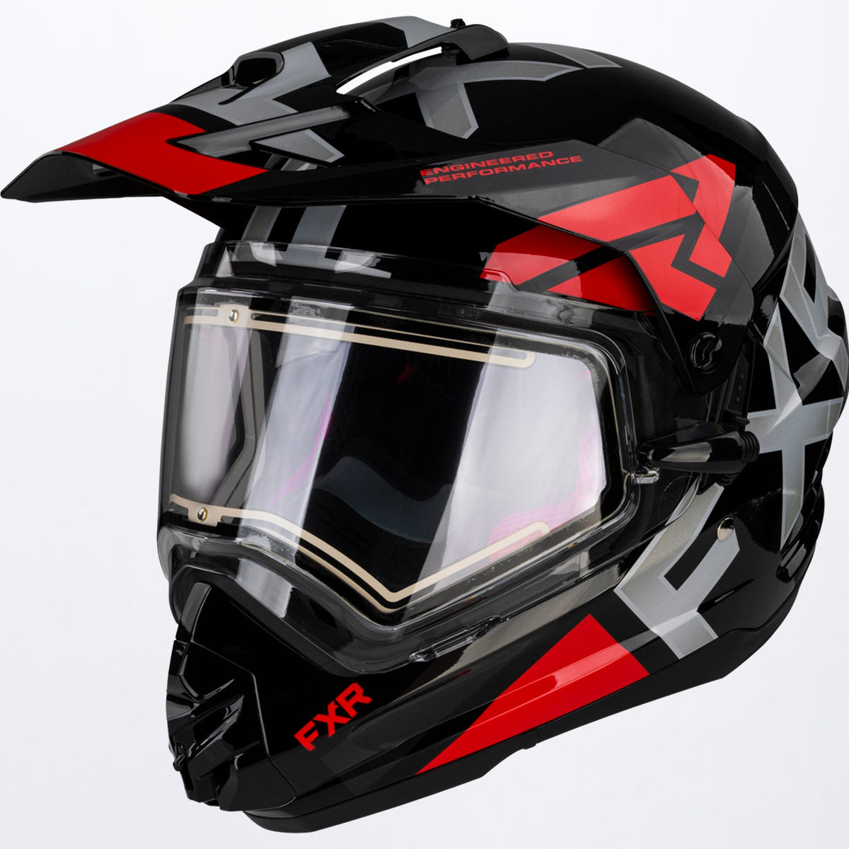 FXR Torque X Evo Skoterhjälm med E-Shield & Sun Shade