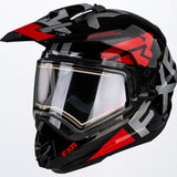 FXR Torque X Evo Skoterhjälm med E-Shield & Sun Shade