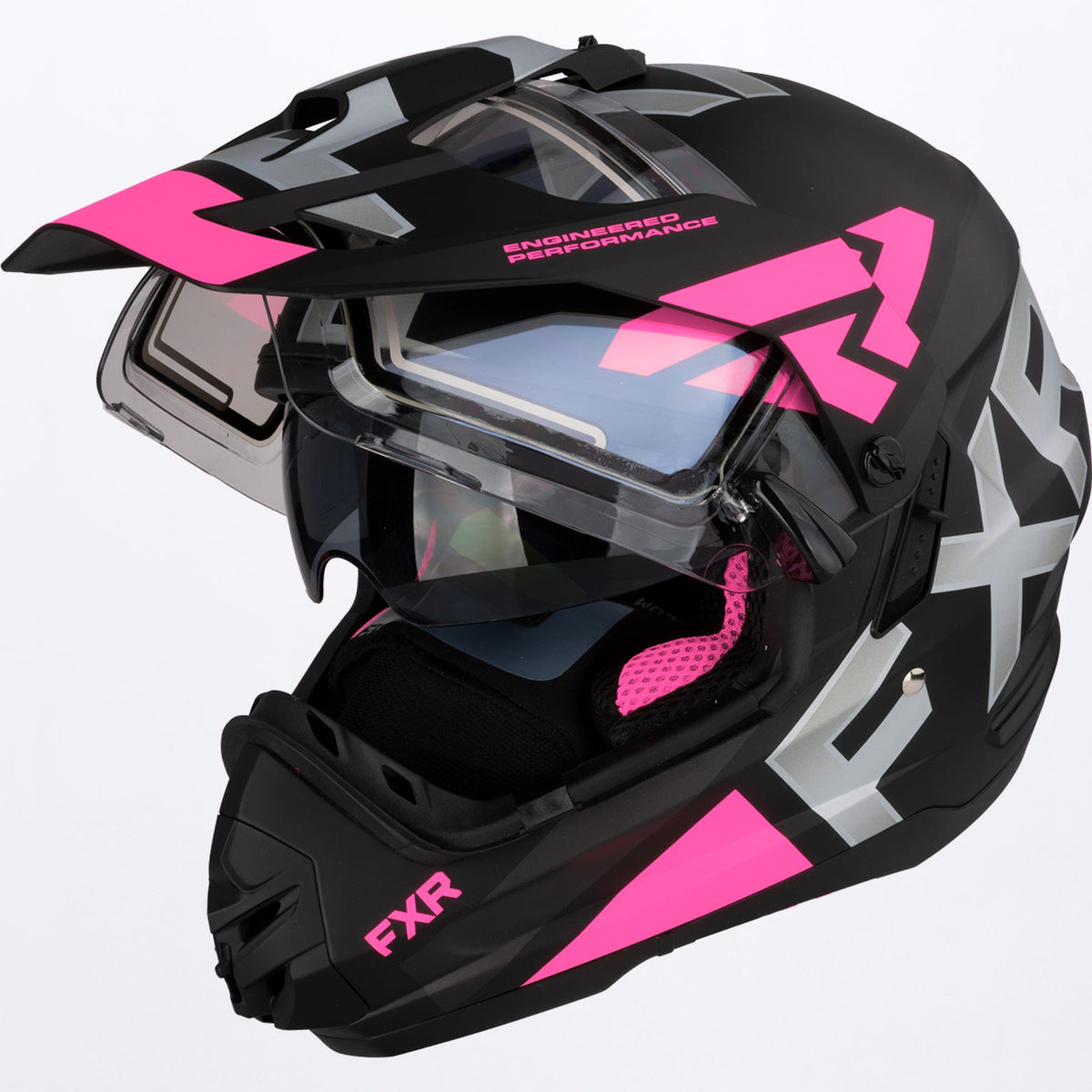 FXR Torque X Evo Skoterhjälm med E-Shield & Sun Shade