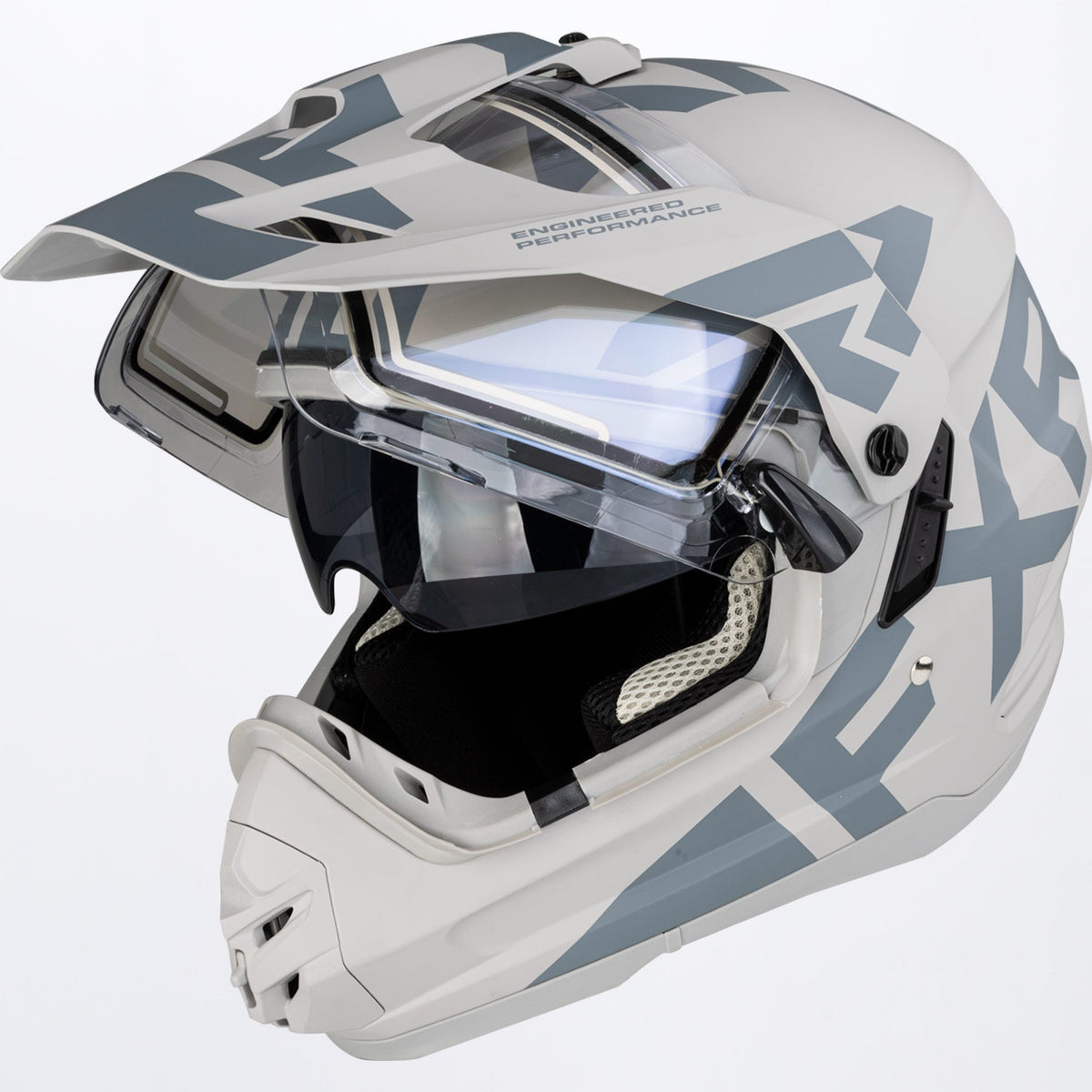 FXR Torque X Evo Skoterhjälm med E-Shield & Sun Shade