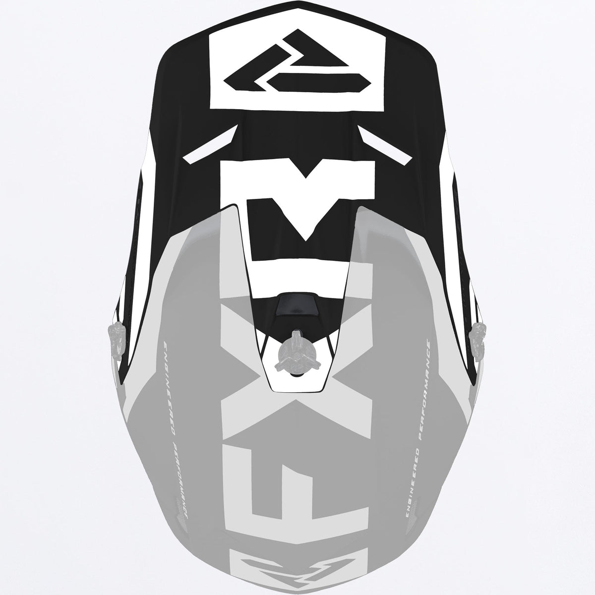 ClutchEvoLE_HelmetPeak_BlackWhite_221729-_1001_front