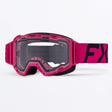 FXR Junior Maverick Clear Goggle i Razz
