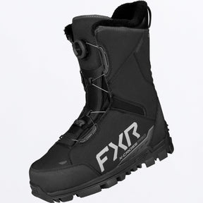 FXR X-Cross Pro BOA skoterkängor i svart/grå