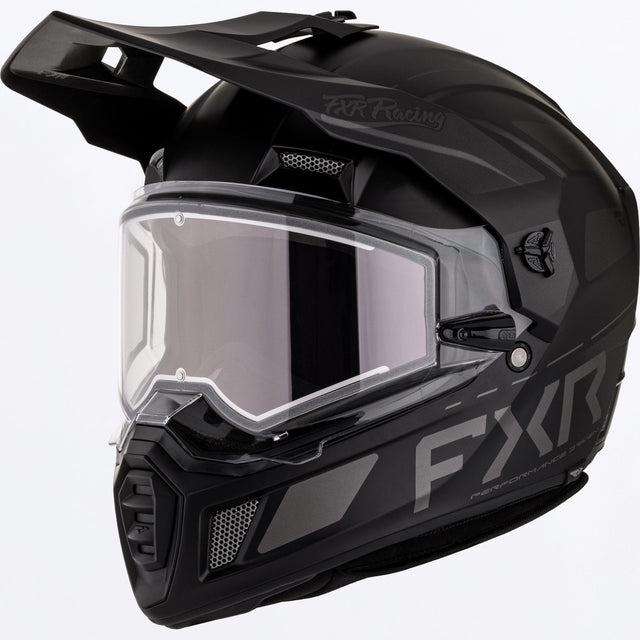 FXR Clutch X Pro Skoterhjälm i Black Ops