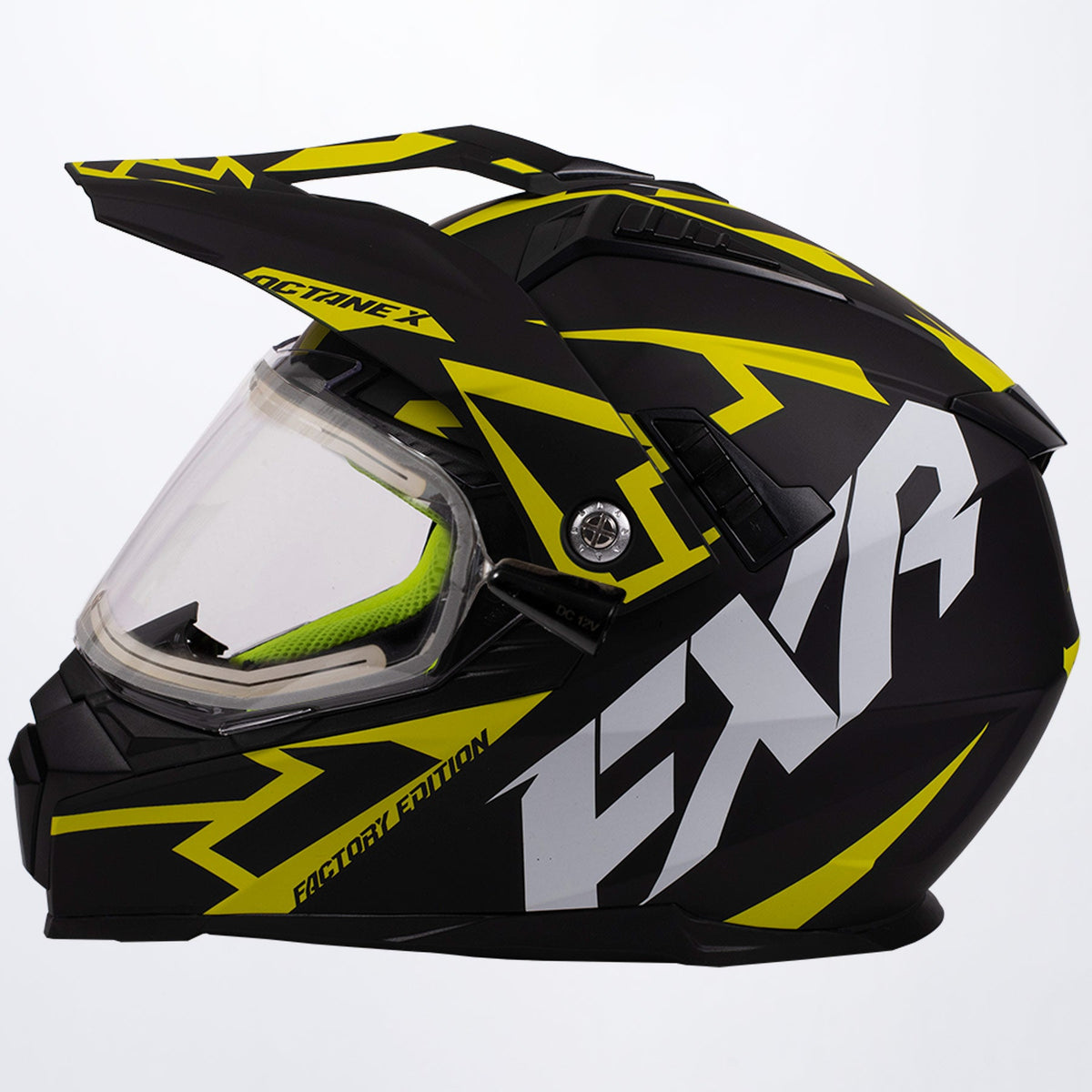 FXR Octane X Deviant Skoterhjälm med E-Shield