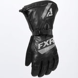 FXR Herr Leather Gauntlet Skoterhandskar