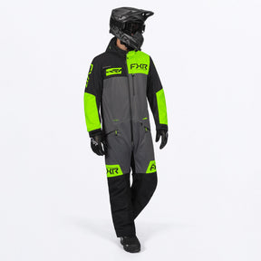 FXR Herr Revo F.A.S.T. Isolerad Skoteroverall i limegrön/Ti/svart