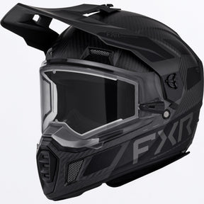 FXR Clutch X Pro Carbon Skoterhjälm i Black Ops