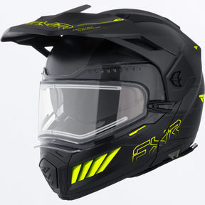 FXR Maverick X Pro Skoterhjälm i svart/Hi-Vis