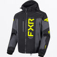FXR Herr Helium X 2-in-1 Skoterjacka i svart/Asphalt/Hi-Vis