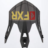 FXR Helium Carbon Race Div Skoterhjälm Peak