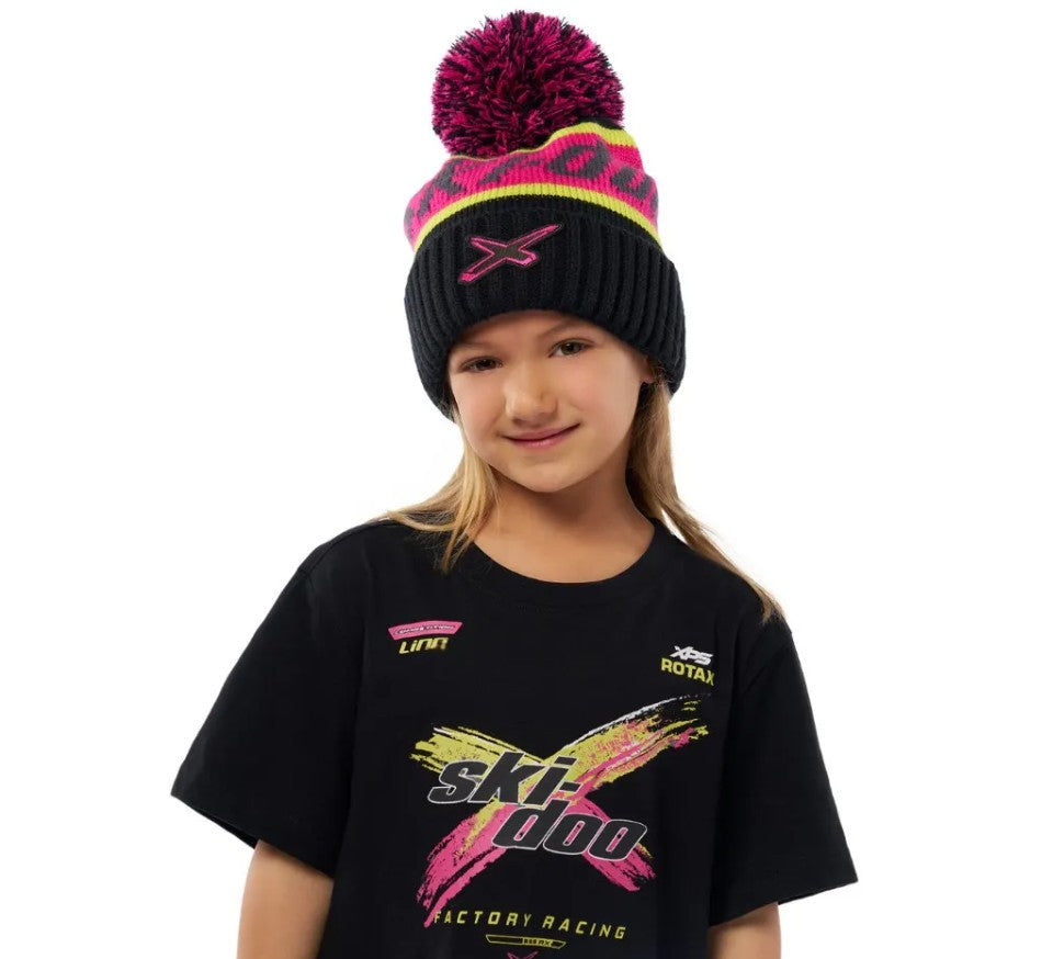 Ski-Doo Junior X-Team Pom-Pom Mössa