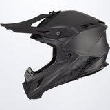 FXR Helium Carbon Skoterhjälm med D-Ring