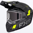 FXR Clutch X Skoterhjälm med E-Shield i svart/Hi-Vis