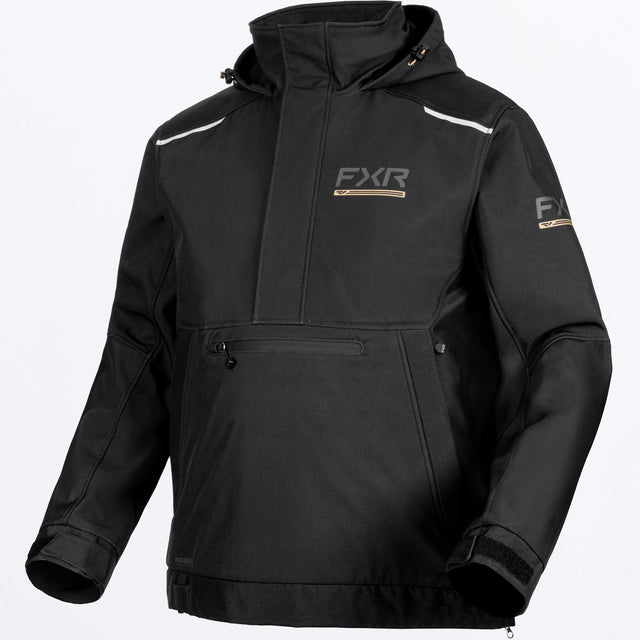 FXR Herr Evolution FX Tech Shell Anorak i svart