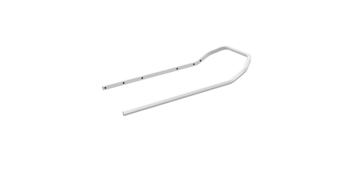 Bakre Kofångare 129" Svart