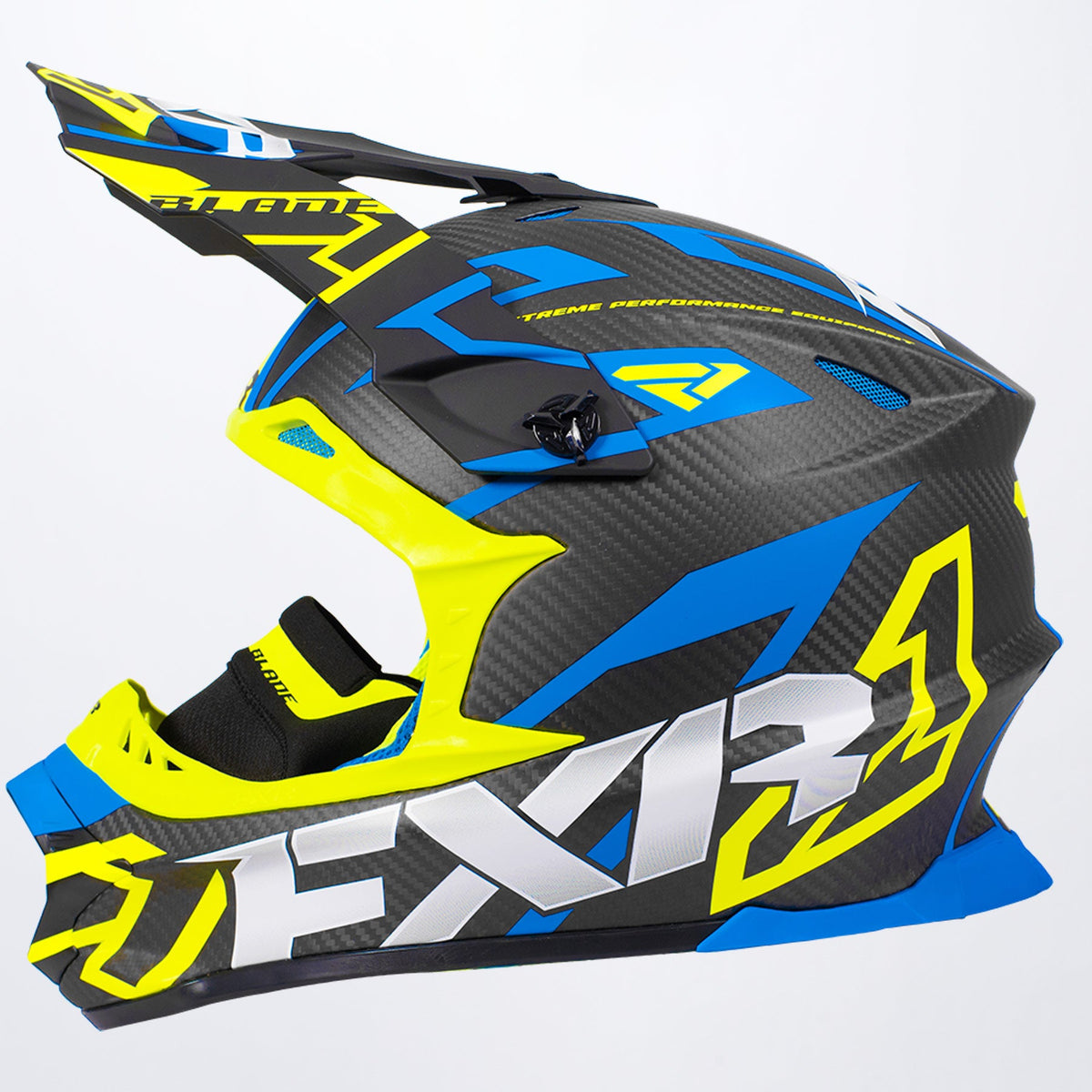 FXR Blade Carbon Vertical Skoterhjälm