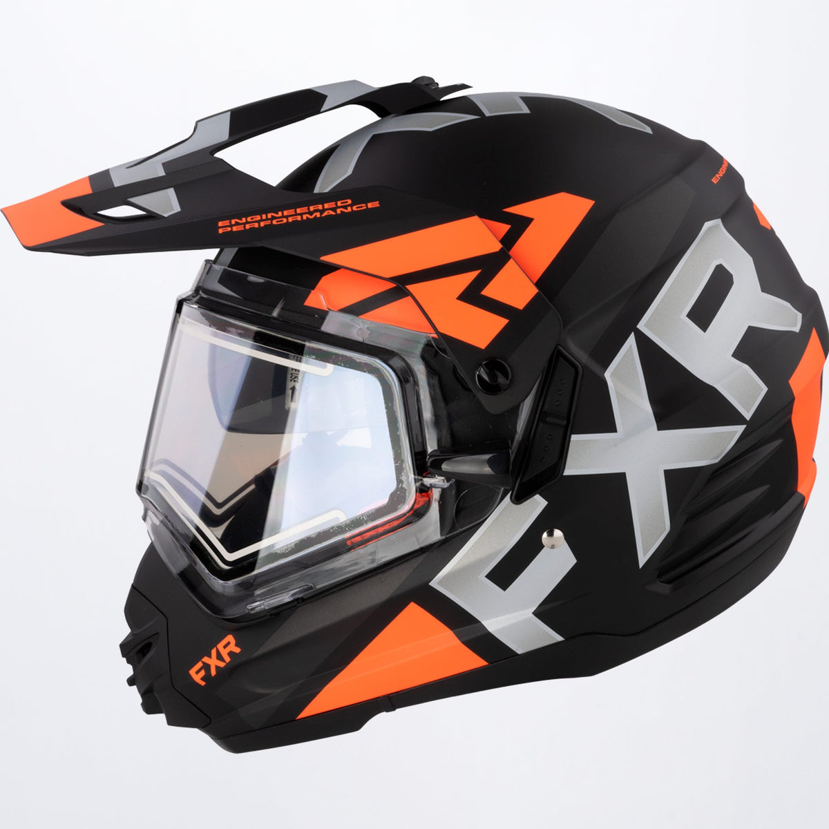 FXR Torque X Evo Skoterhjälm med E-Shield & Sun Shade
