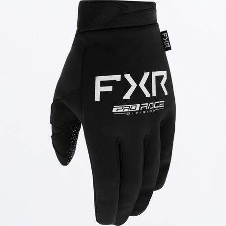 FXR Cold Cross Lite Skoterhandskar i svart/vit