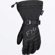 FXR Herr Helium Hybrid Gauntlet Skoterhandskar i svart