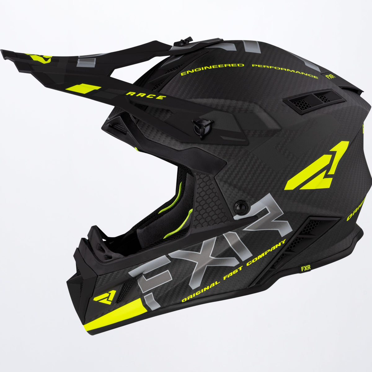 FXR Helium Carbon Skoterhjälm