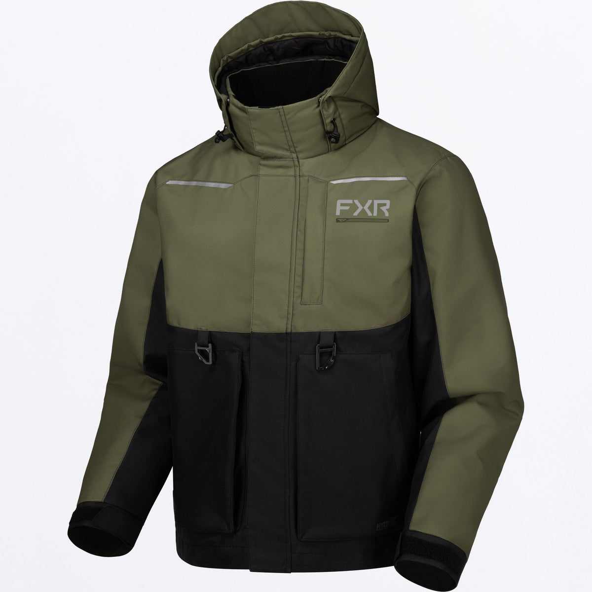 FXR Herr Evolution FX Skoterjacka i svart/Moss