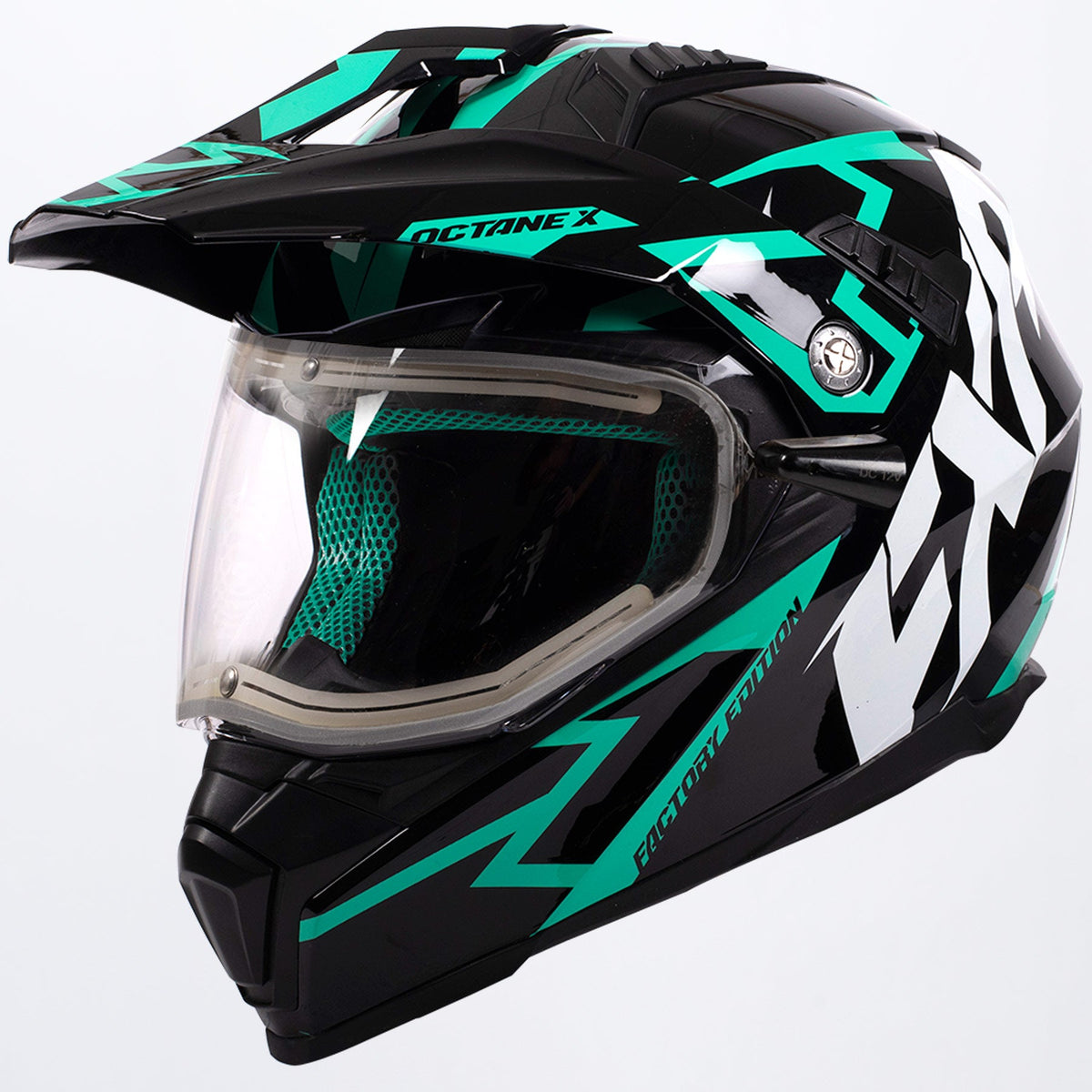 FXR Octane X Deviant Skoterhjälm med E-Shield