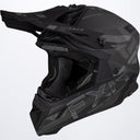 FXR Helium Carbon Alloy Skoterhjälm med D-Ring