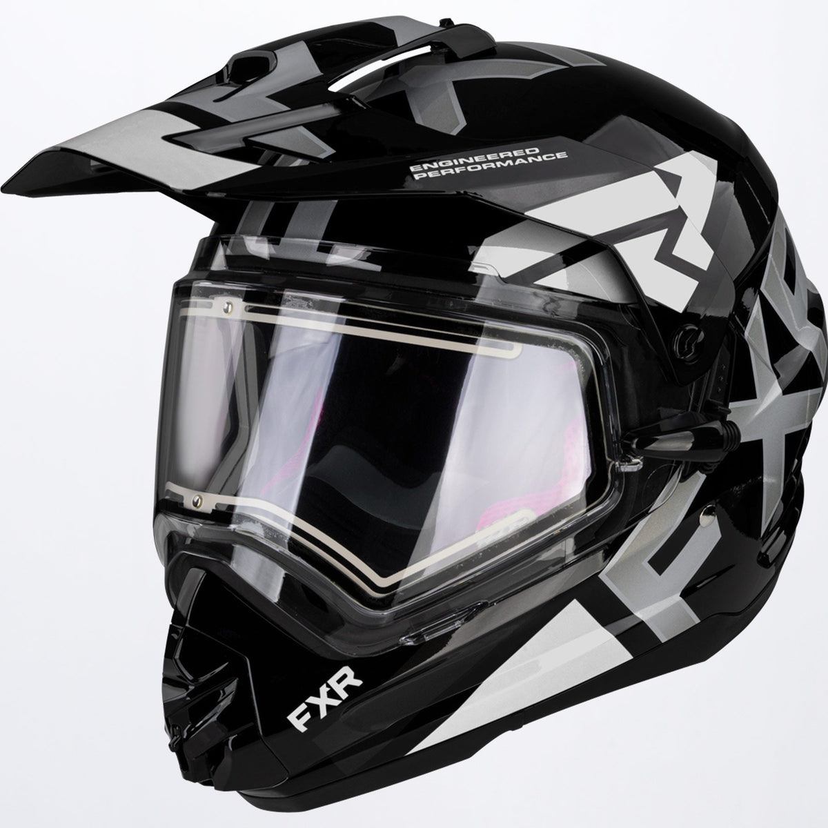 FXR Torque X Evo Skoterhjälm med E-Shield & Sun Shade