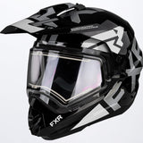 FXR Torque X Evo Skoterhjälm med E-Shield & Sun Shade