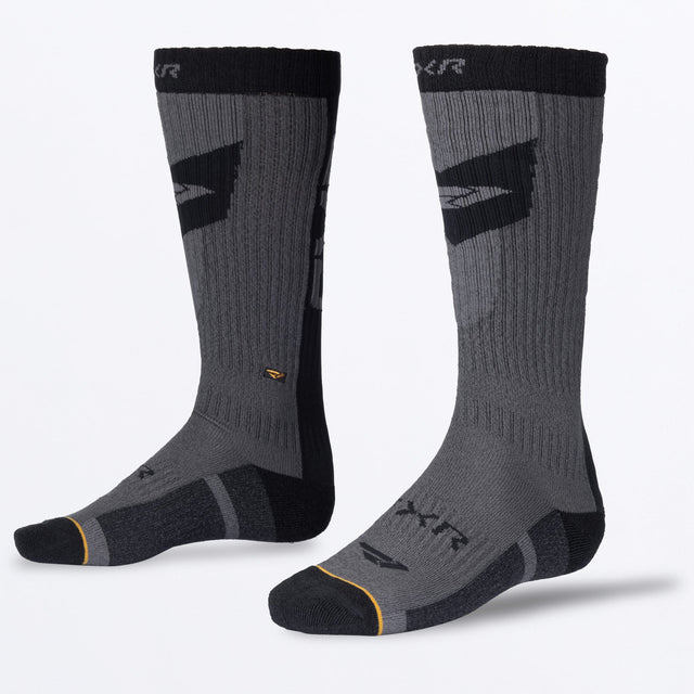 FXR Boost Performance Sock i Asphalt/svart