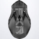 FXR Helium Carbon Alloy Skoterhjälm med D-Ring