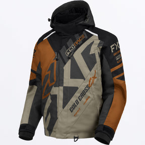 FXR Herr Cold Cross CX Skoterjacka i Umber/Stone/svart