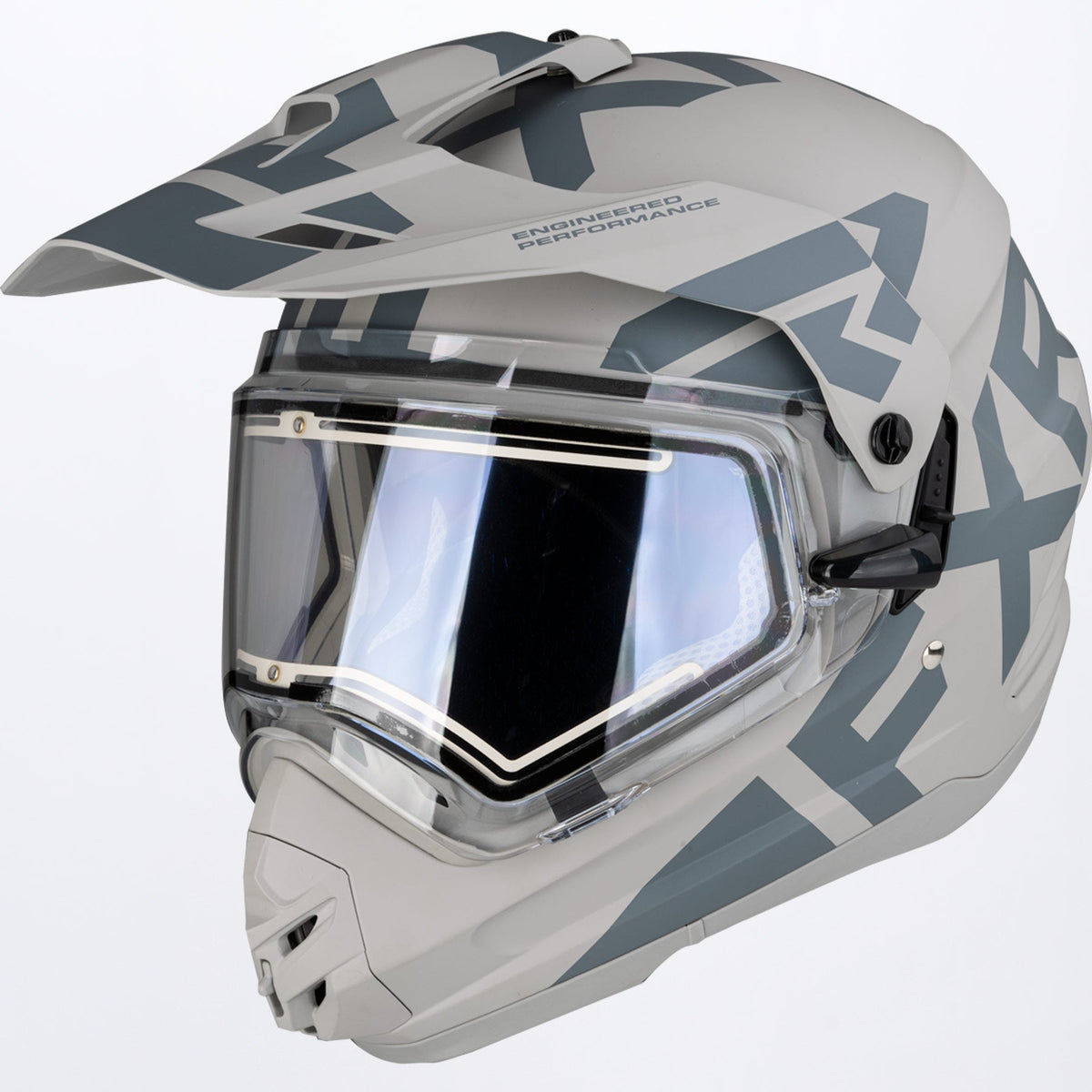 FXR Torque X Evo Skoterhjälm med E-Shield & Sun Shade