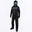 FXR Herr Maverick Lite Skoteroverall i svart/blå/Hi-Vis