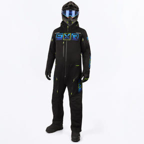 FXR Herr Maverick Lite Skoteroverall i svart/blå/Hi-Vis